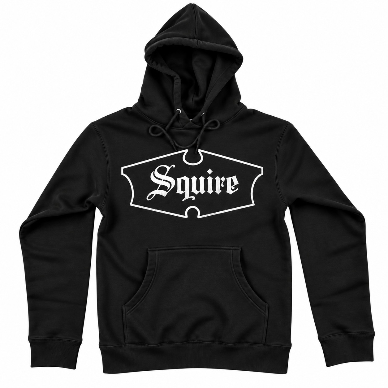 Squire Gothic White on Black